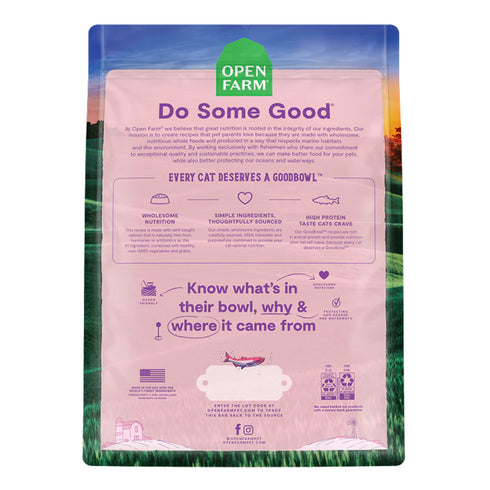 Open Farm GoodBowl Dry Cat Food - Salmon & Rice - 3lb Bag